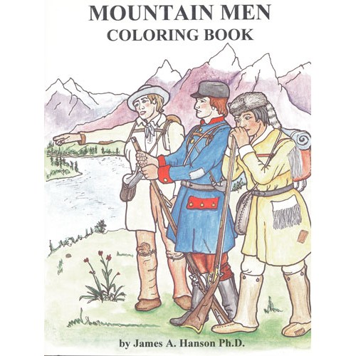 Mountain Man Coloring Book By James A. Hanson